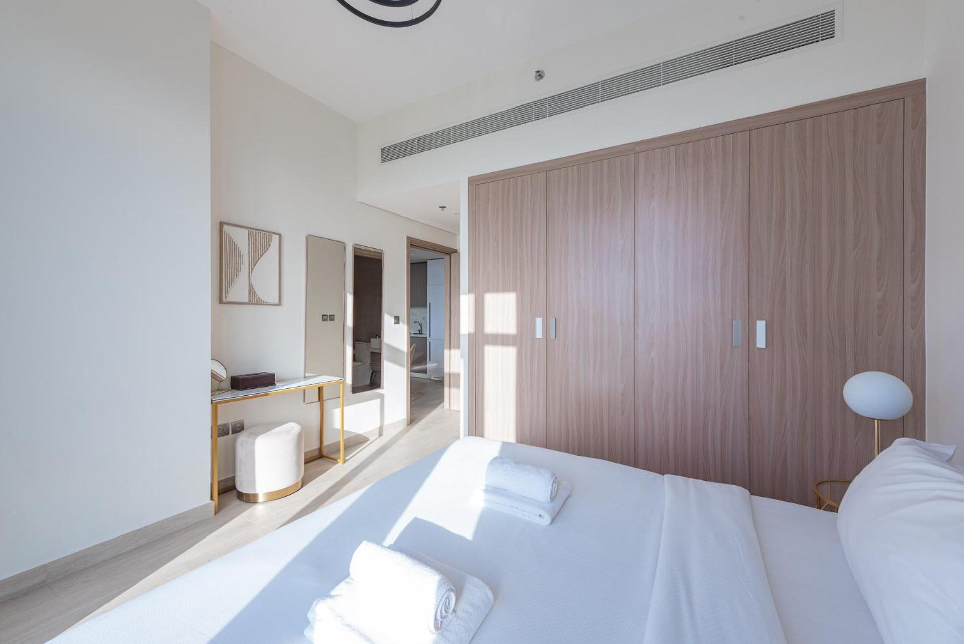Cozy & Convenient 1Br Haven In Al Jaddaf Daire Dubai Dış mekan fotoğraf