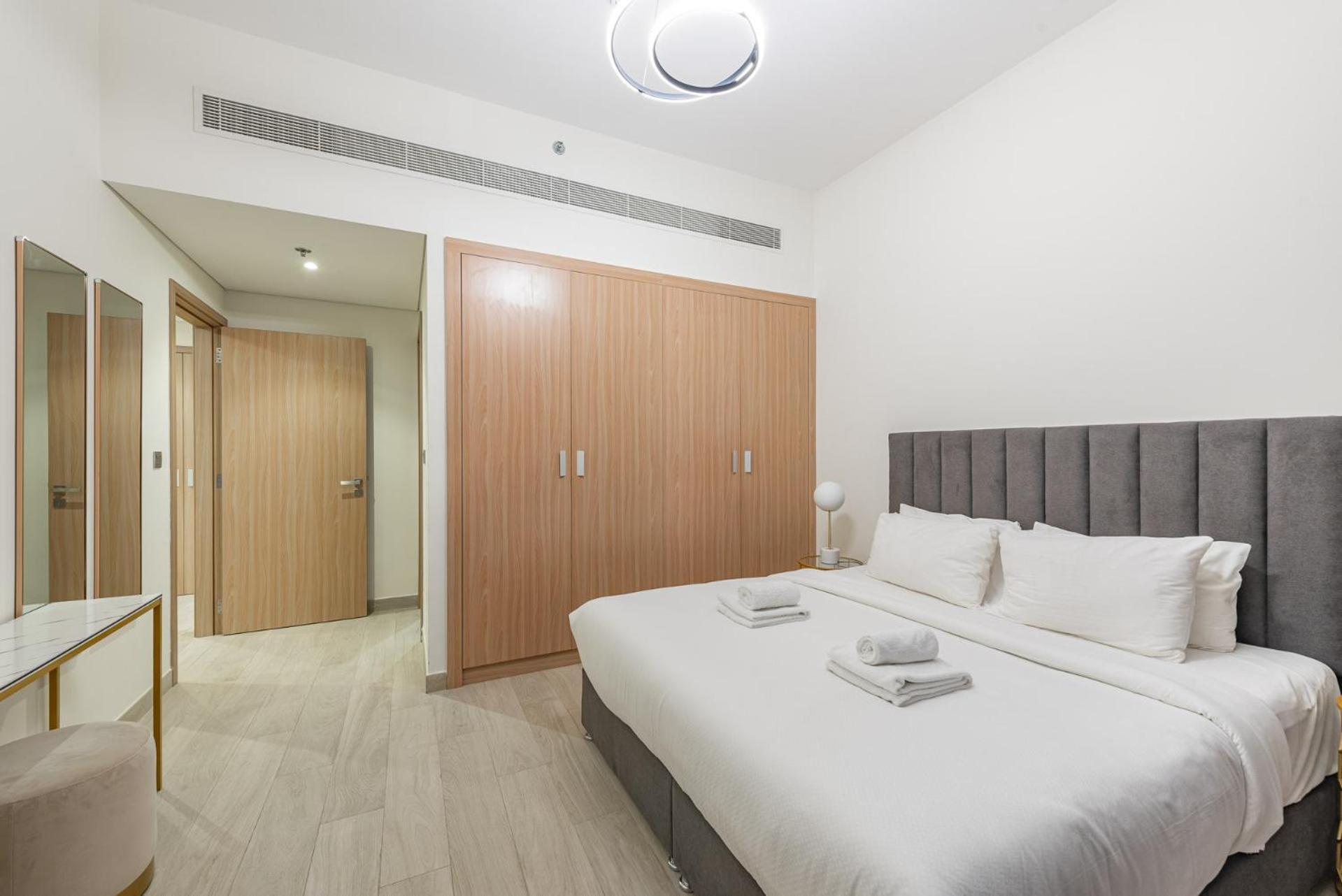 Cozy & Convenient 1Br Haven In Al Jaddaf Daire Dubai Dış mekan fotoğraf