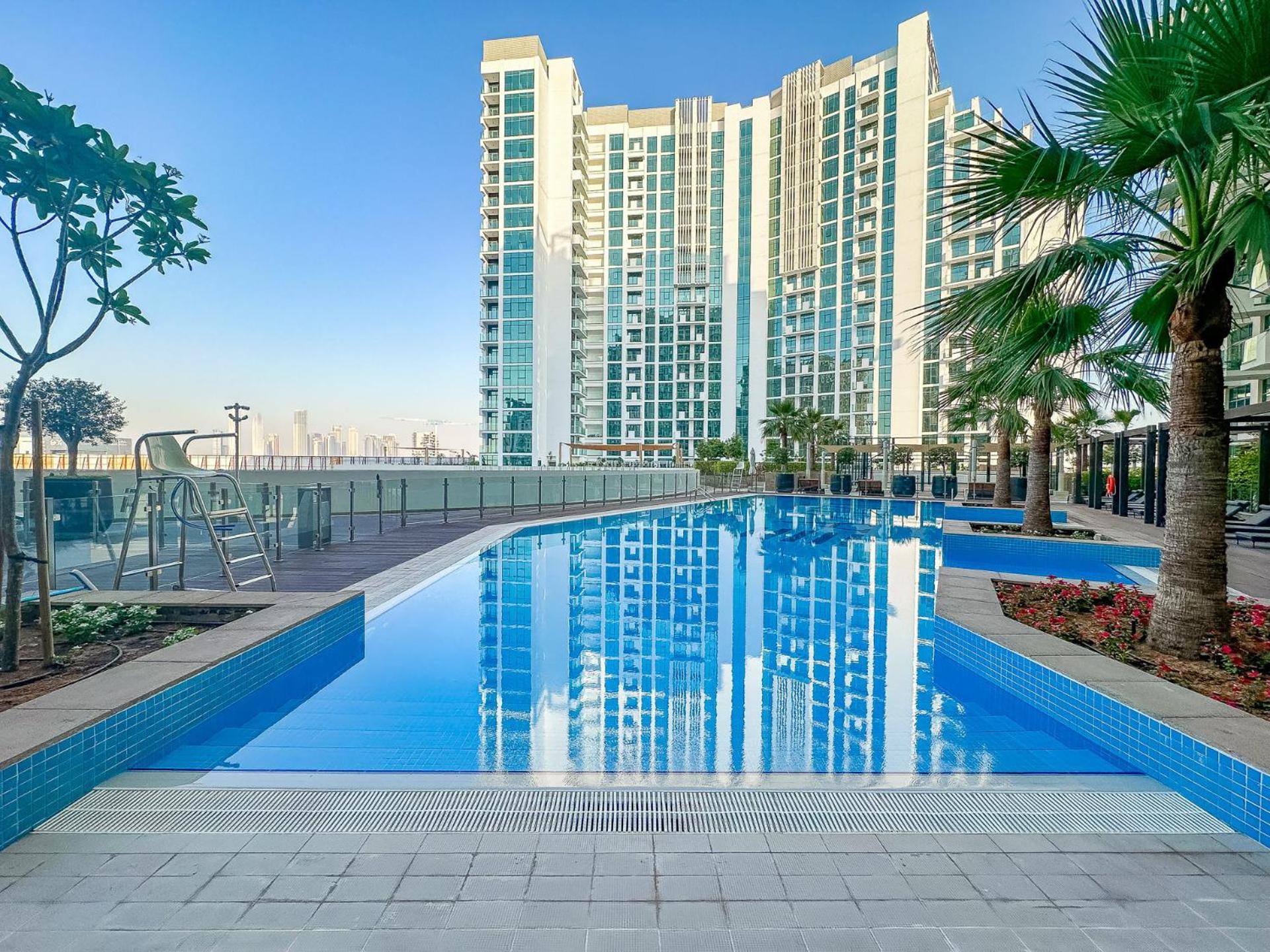Cozy & Convenient 1Br Haven In Al Jaddaf Daire Dubai Dış mekan fotoğraf